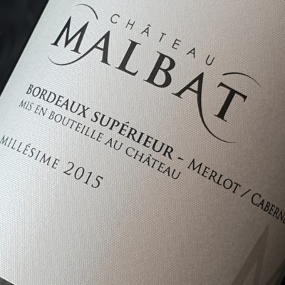 Château Malbat AOP Bordeaux Supérieur Authentique